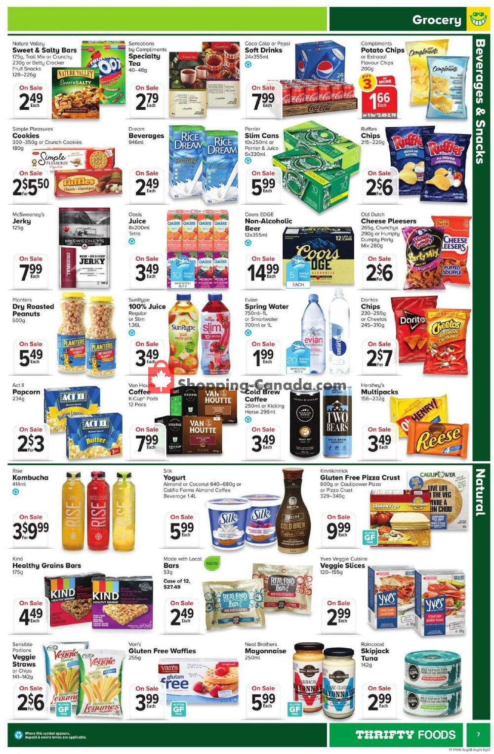 Thrifty Foods flyer from Thursday August 8, 2019 to Wednesday August 14, 2019 - page 7