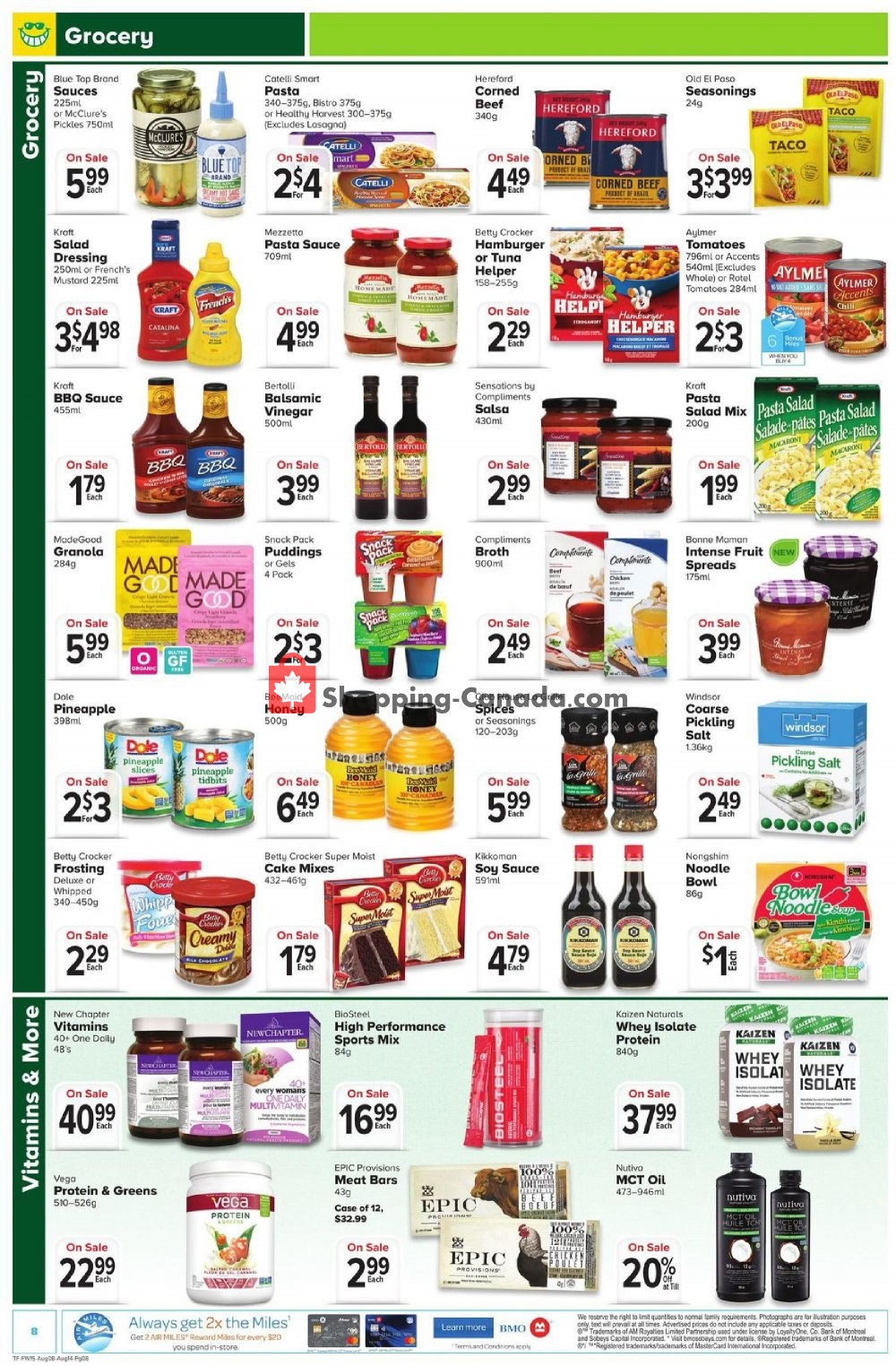 Thrifty Foods flyer from Thursday August 8, 2019 to Wednesday August 14, 2019 - page 8