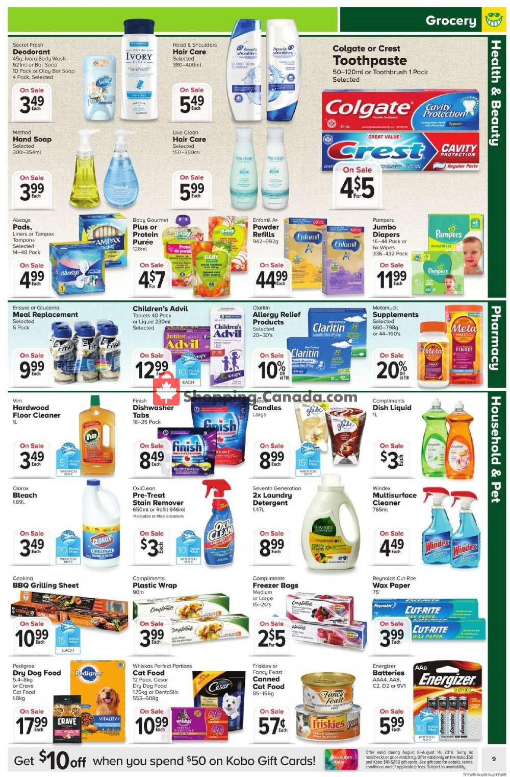 Thrifty Foods flyer from Thursday August 8, 2019 to Wednesday August 14, 2019 - page 9