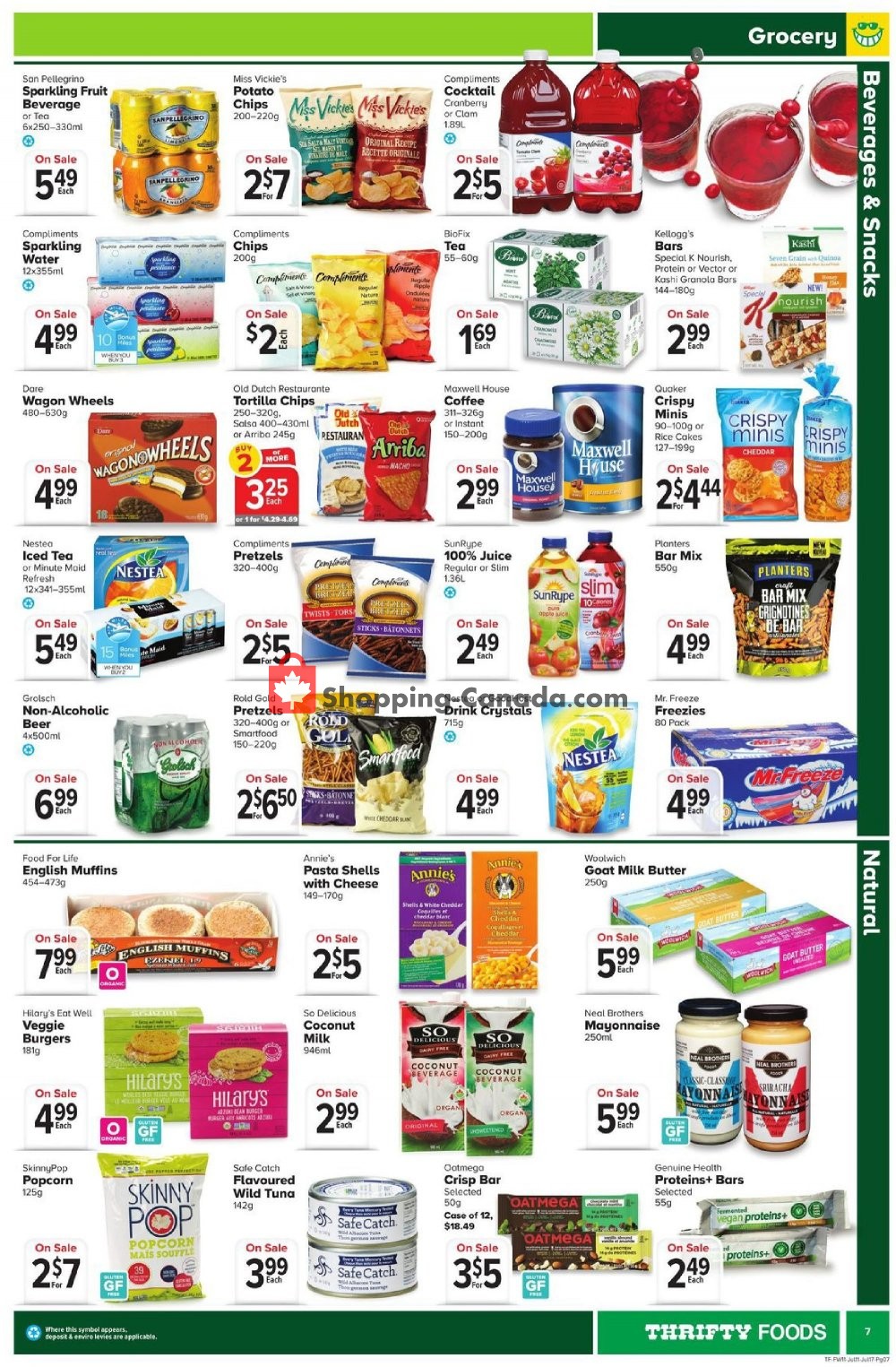 Thrifty Foods flyer from Thursday July 11, 2019 to Wednesday July 17, 2019 - page 7