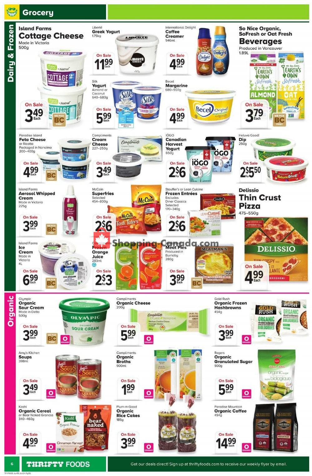 Thrifty Foods Canada, flyer - (Eat Happy): June 18 - June 24, 2020