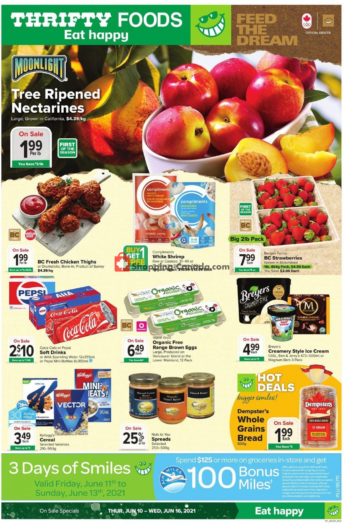 Thrifty Foods flyer from Thursday June 10, 2021 to Wednesday June 16, 2021 - page 1