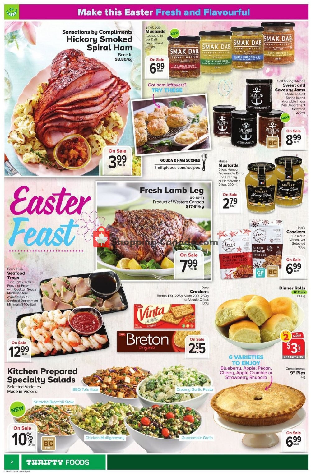 Thrifty Foods flyer from Thursday April 18, 2019 to Wednesday April 24, 2019 - page 2