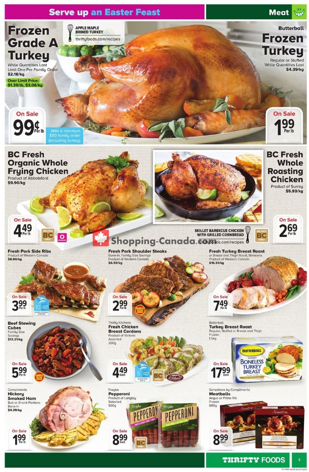 Thrifty Foods flyer from Thursday April 18, 2019 to Wednesday April 24, 2019 - page 3