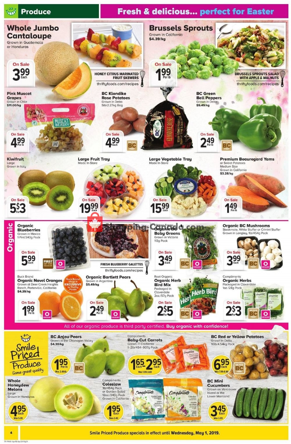 Thrifty Foods flyer from Thursday April 18, 2019 to Wednesday April 24, 2019 - page 4