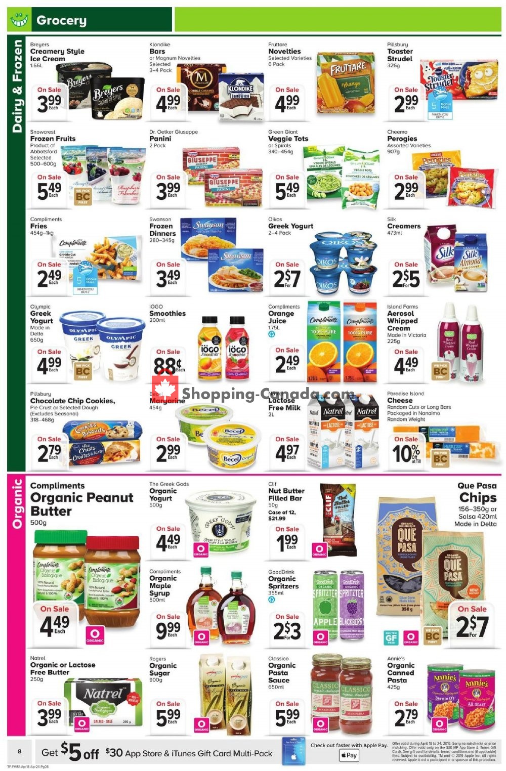Thrifty Foods flyer from Thursday April 18, 2019 to Wednesday April 24, 2019 - page 8