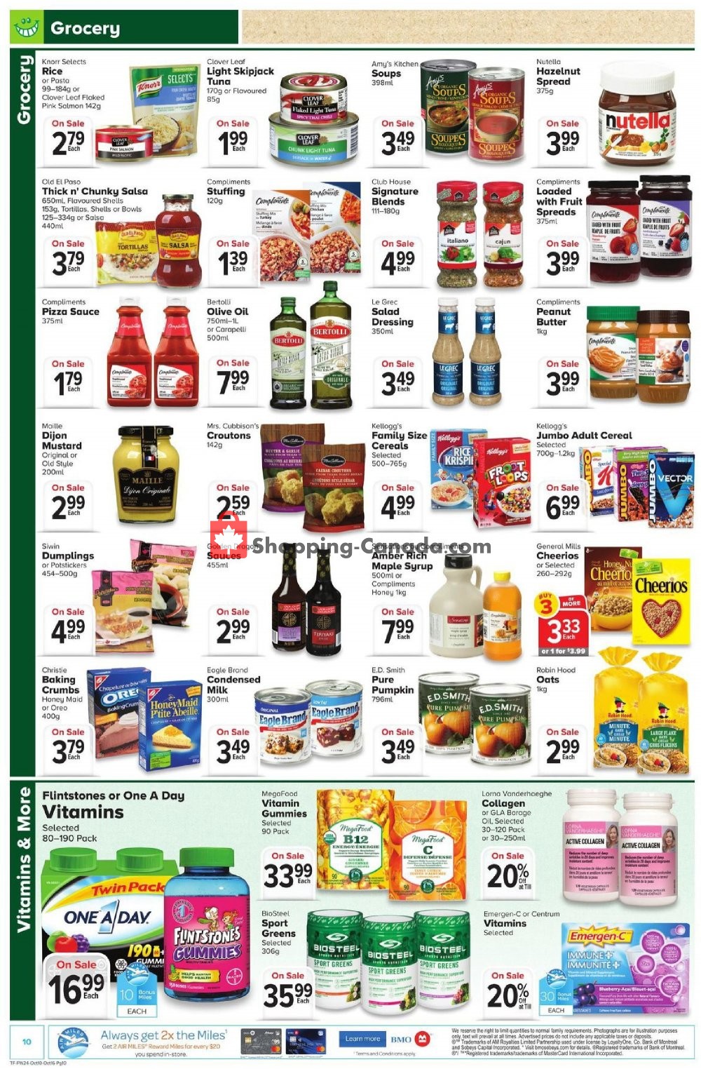 Thrifty Foods flyer from Thursday October 10, 2019 to Wednesday October 16, 2019 - page 10