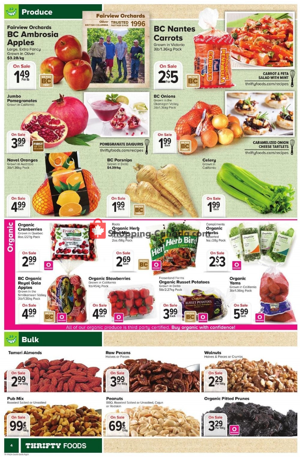 Thrifty Foods flyer from Thursday October 10, 2019 to Wednesday October 16, 2019 - page 4