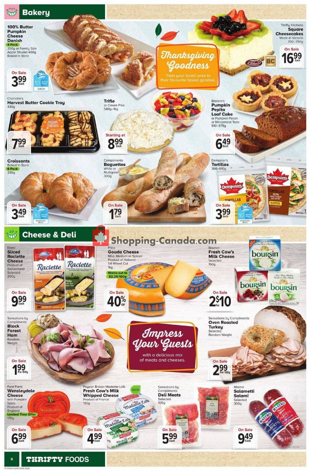 Thrifty Foods flyer from Thursday October 10, 2019 to Wednesday October 16, 2019 - page 6