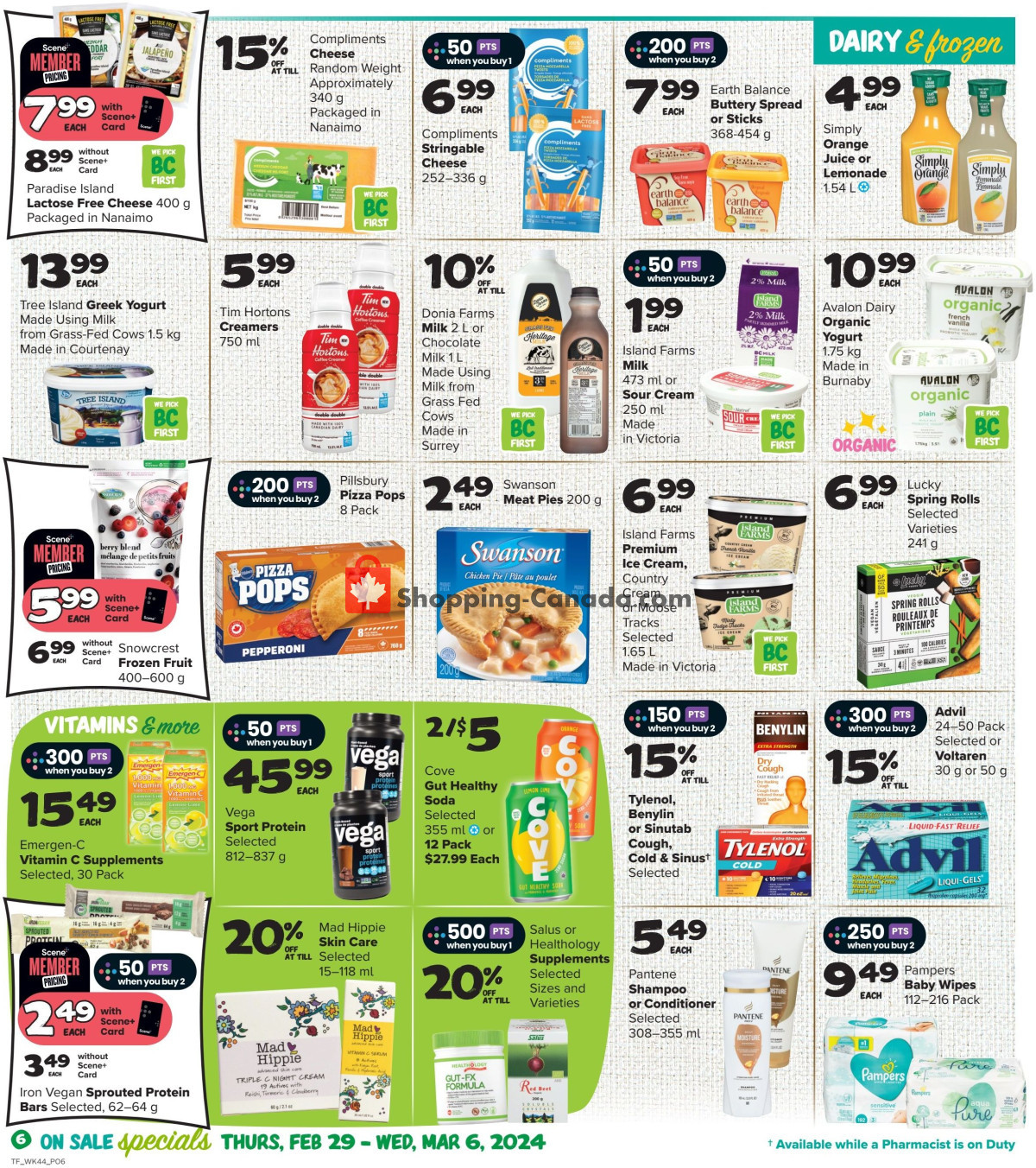 Thrifty Foods flyer from Thursday February 29, 2024 to Wednesday March 6, 2024 - page 7