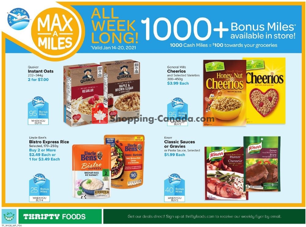 Thrifty Foods flyer from Thursday January 14, 2021 to Wednesday January 20, 2021 - page 17