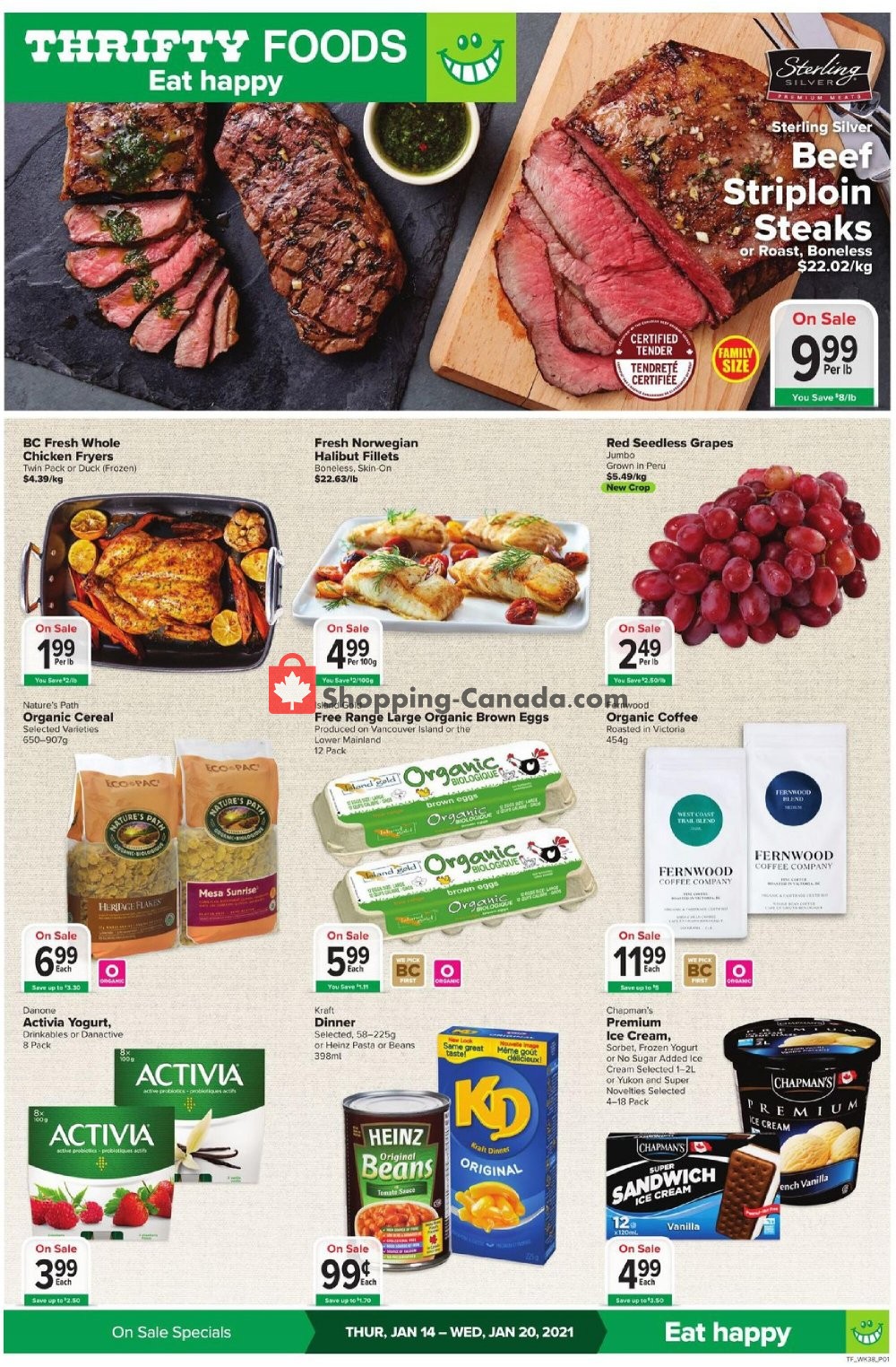 Thrifty Foods flyer from Thursday January 14, 2021 to Wednesday January 20, 2021 - page 3