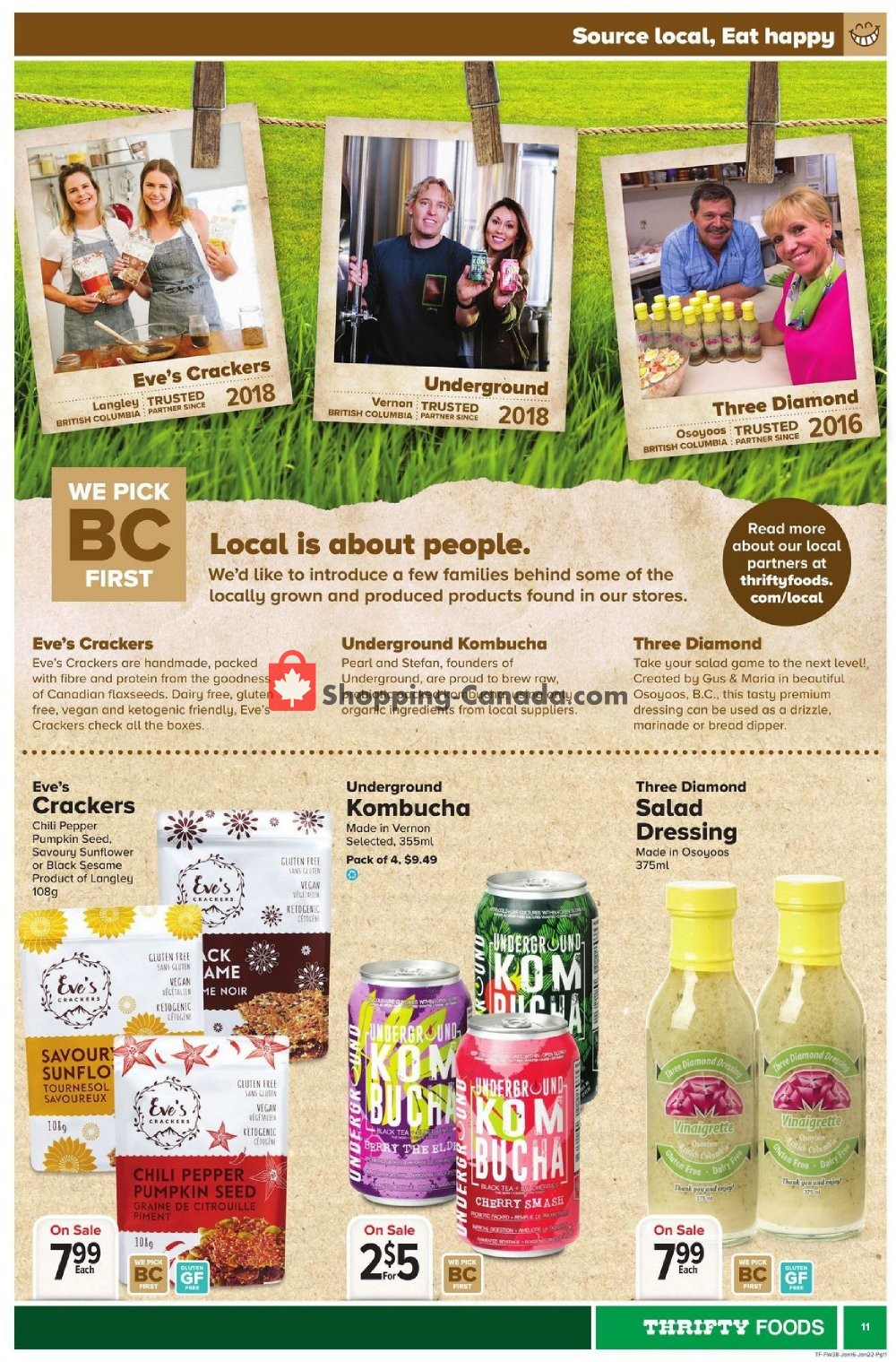 Thrifty Foods flyer from Thursday January 16, 2020 to Wednesday January 22, 2020 - page 15