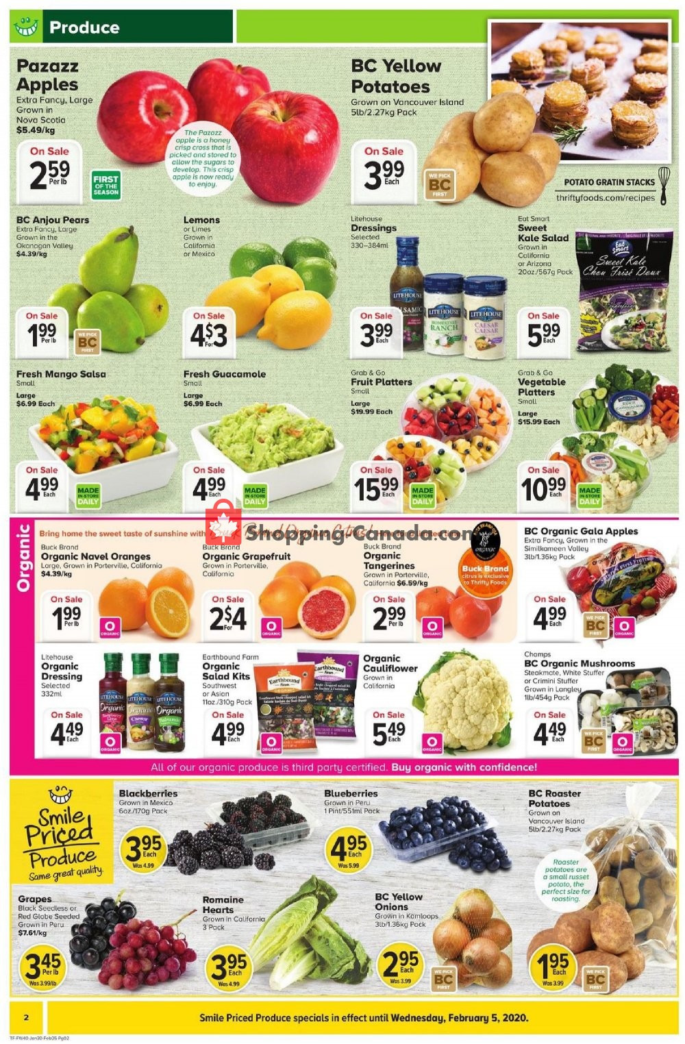 Thrifty Foods flyer from Thursday January 30, 2020 to Wednesday February 5, 2020 - page 2