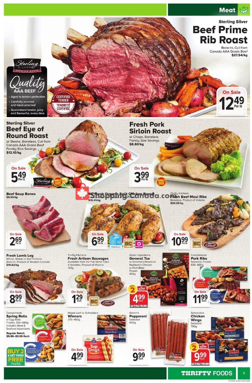 Thrifty Foods flyer from Thursday January 30, 2020 to Wednesday February 5, 2020 - page 3
