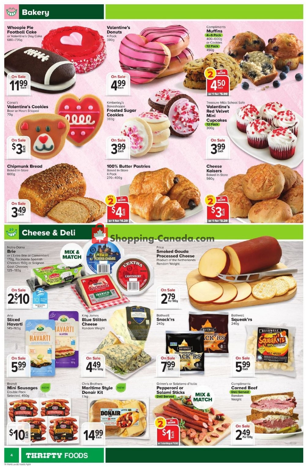 Thrifty Foods flyer from Thursday January 30, 2020 to Wednesday February 5, 2020 - page 4