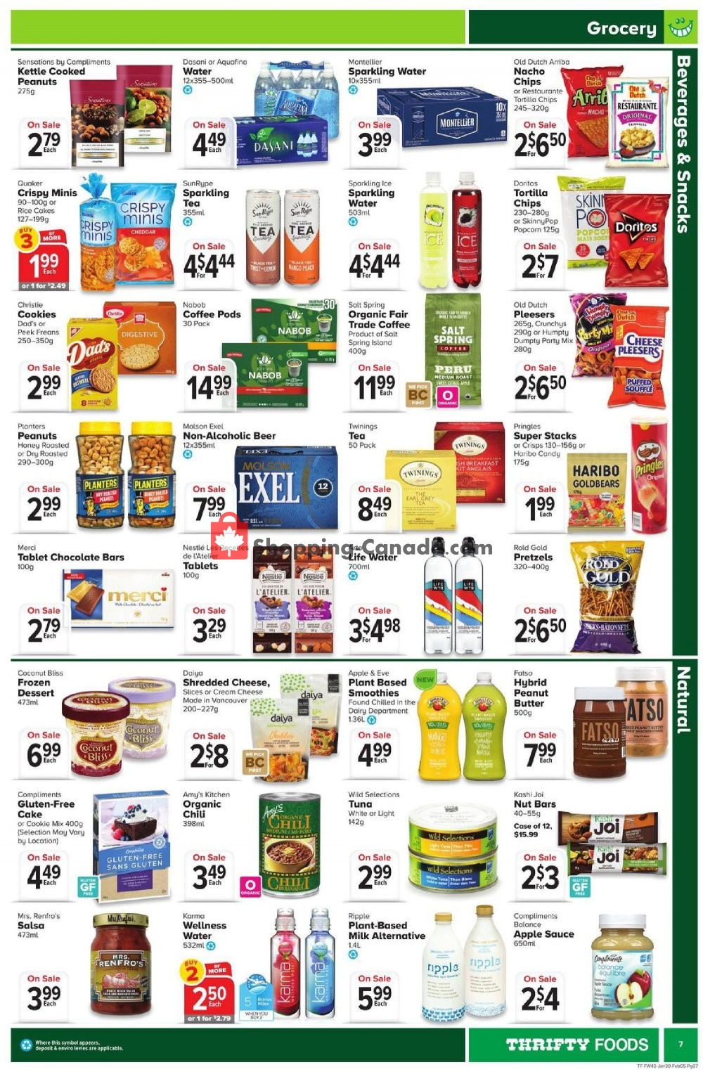 Thrifty Foods flyer from Thursday January 30, 2020 to Wednesday February 5, 2020 - page 7