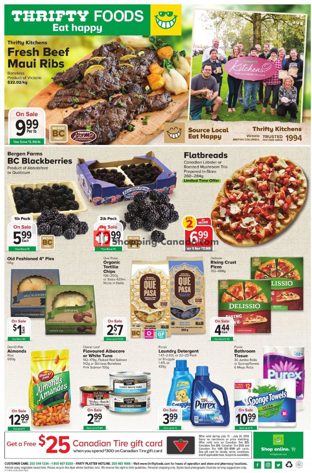 Thrifty Foods flyer from Thursday July 18, 2019 to Wednesday July 24, 2019 - page 14