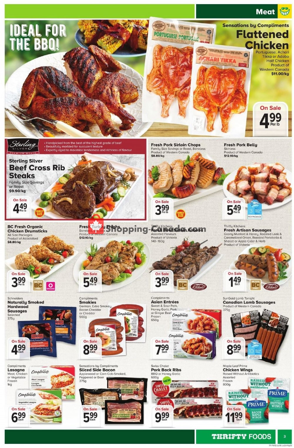 Thrifty Foods flyer from Thursday July 18, 2019 to Wednesday July 24, 2019 - page 3