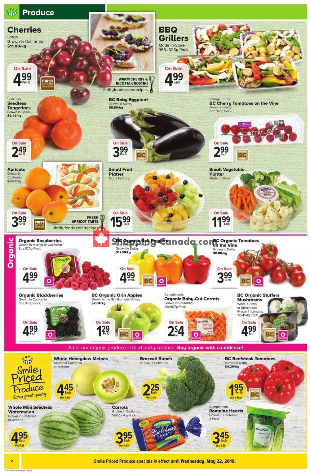 Thrifty Foods flyer from Thursday May 16, 2019 to Wednesday May 22, 2019 - page 2
