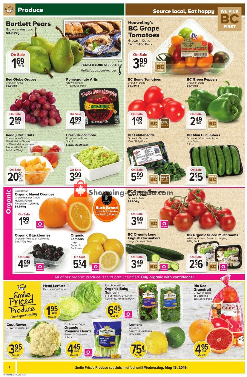Thrifty Foods flyer from Thursday May 2, 2019 to Wednesday May 8, 2019 - page 2