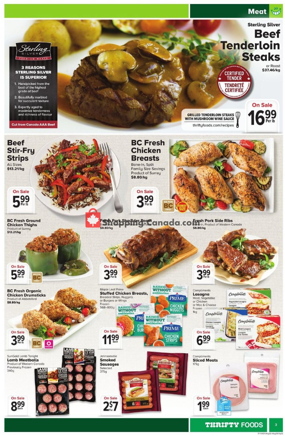 Thrifty Foods flyer from Thursday May 2, 2019 to Wednesday May 8, 2019 - page 3