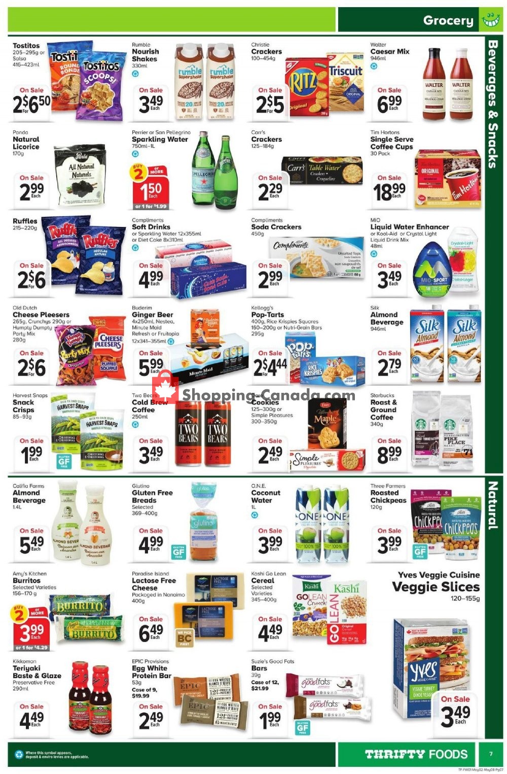 Thrifty Foods flyer from Thursday May 2, 2019 to Wednesday May 8, 2019 - page 7