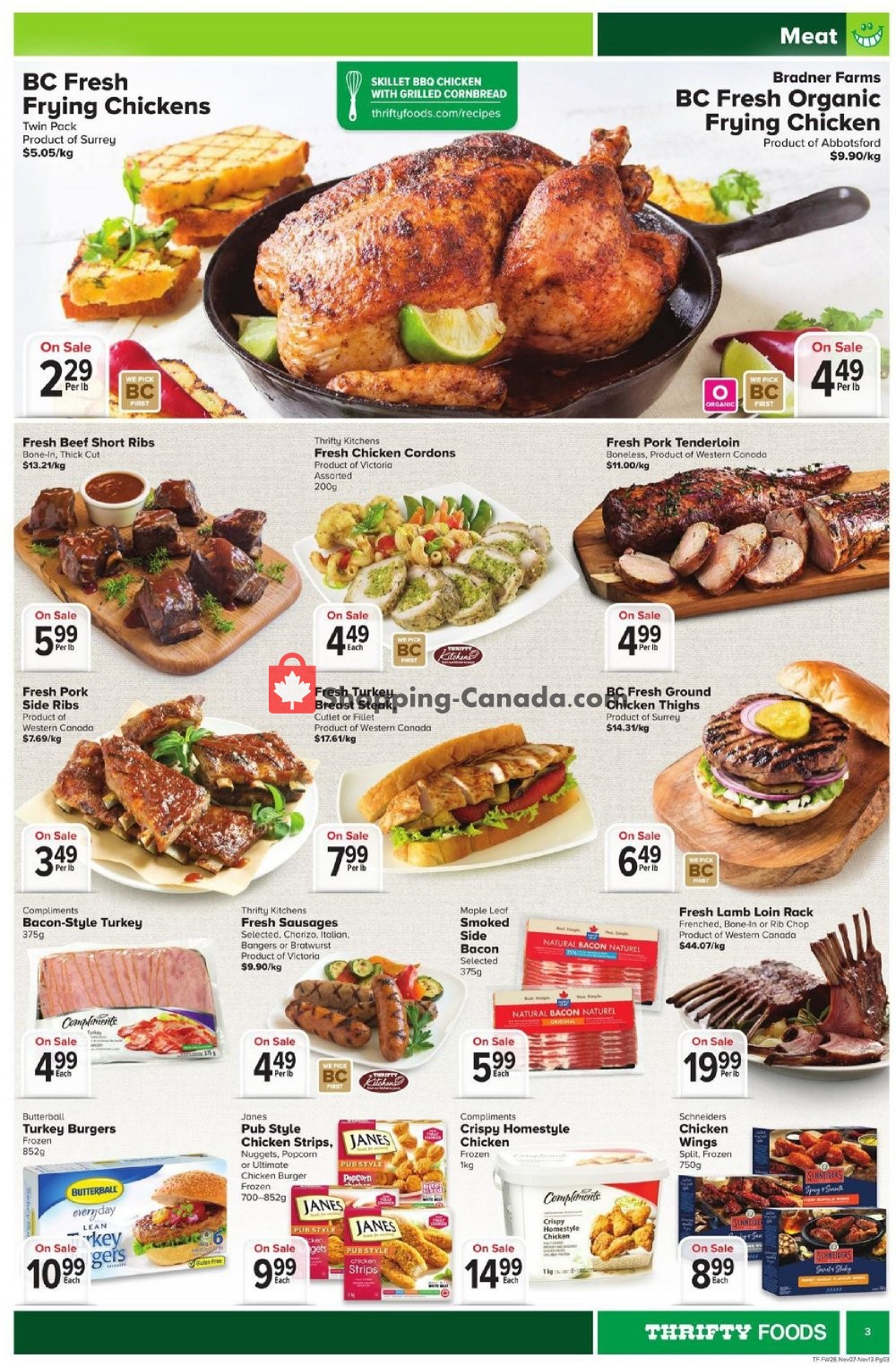 Thrifty Foods flyer from Thursday November 7, 2019 to Wednesday November 13, 2019 - page 3