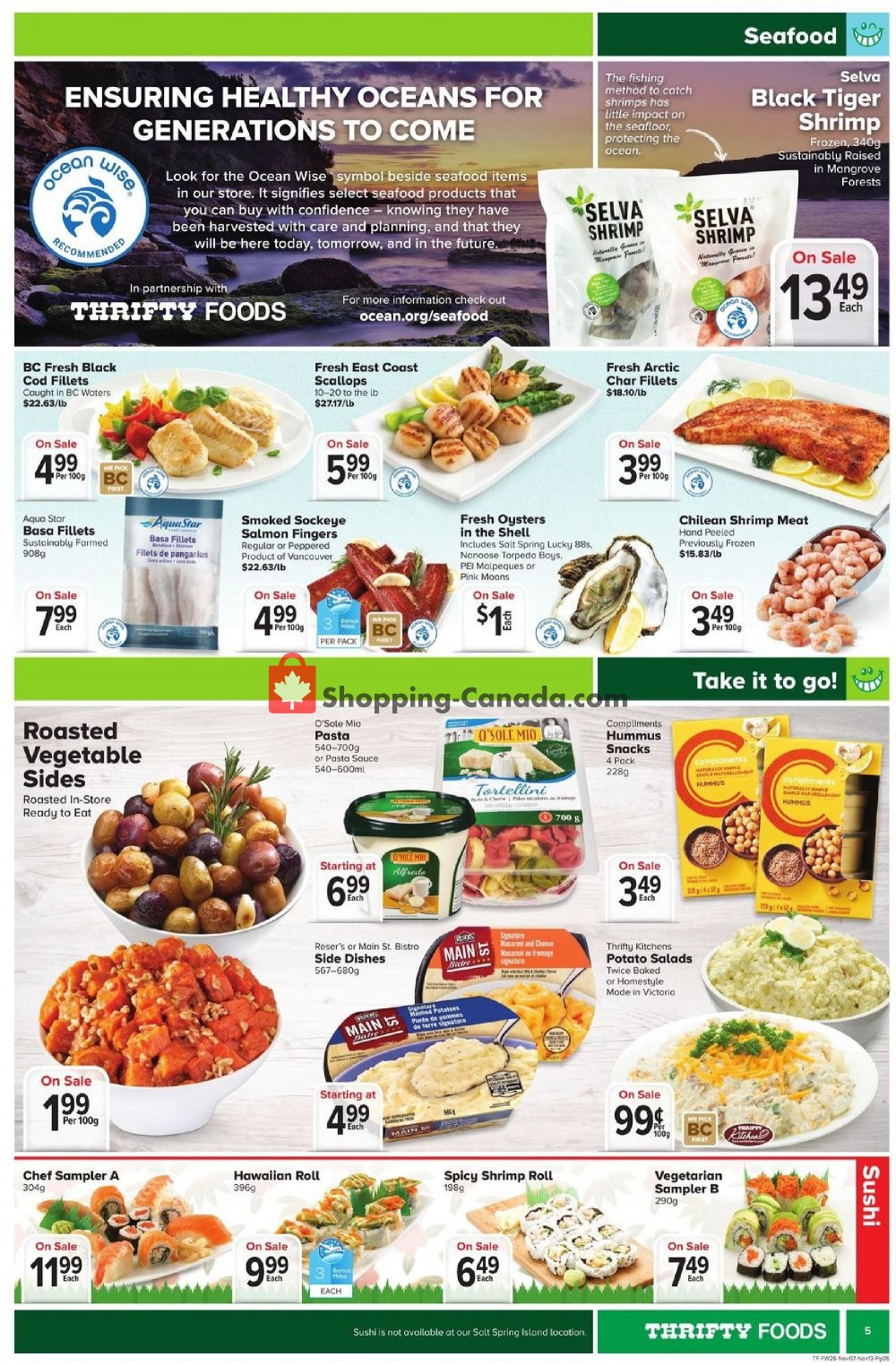 Thrifty Foods flyer from Thursday November 7, 2019 to Wednesday November 13, 2019 - page 5