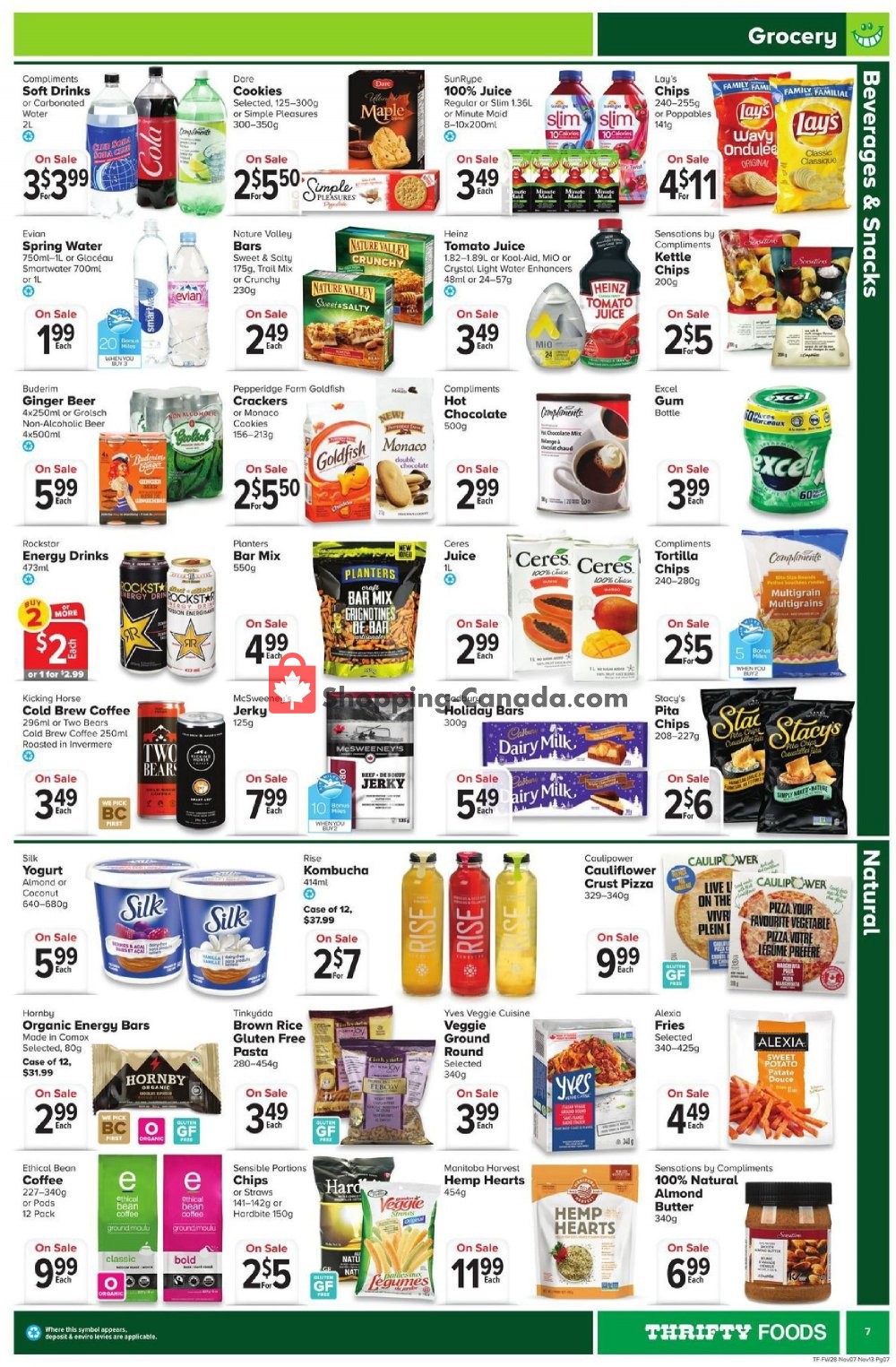 Thrifty Foods flyer from Thursday November 7, 2019 to Wednesday November 13, 2019 - page 7