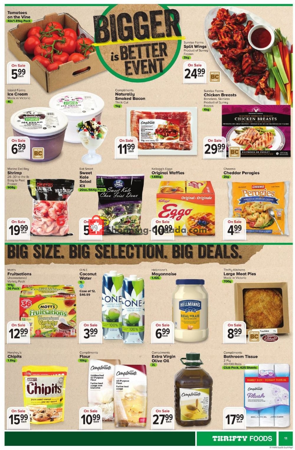 Thrifty Foods flyer from Thursday September 5, 2019 to Wednesday September 11, 2019 - page 11