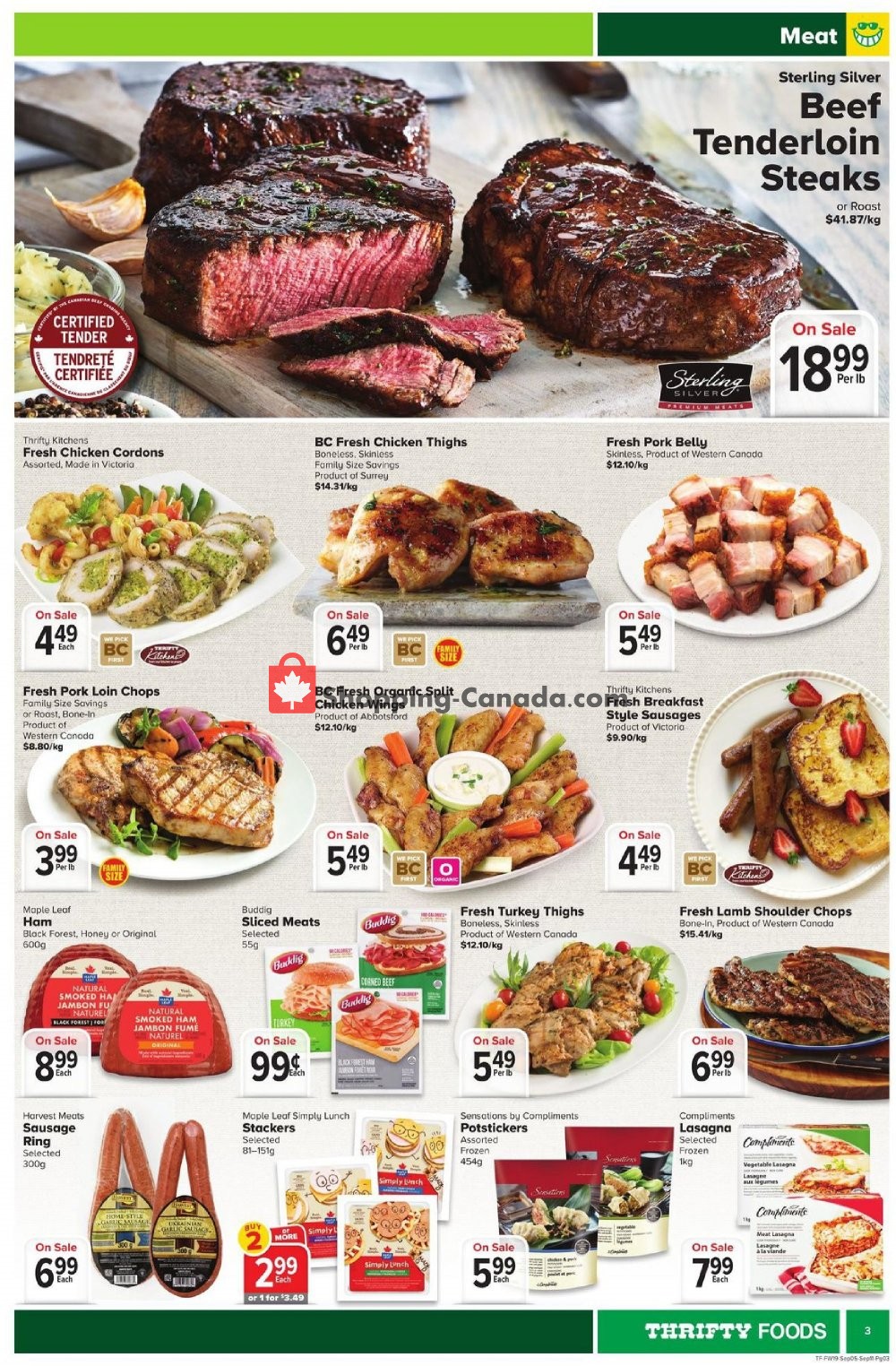 Thrifty Foods flyer from Thursday September 5, 2019 to Wednesday September 11, 2019 - page 3