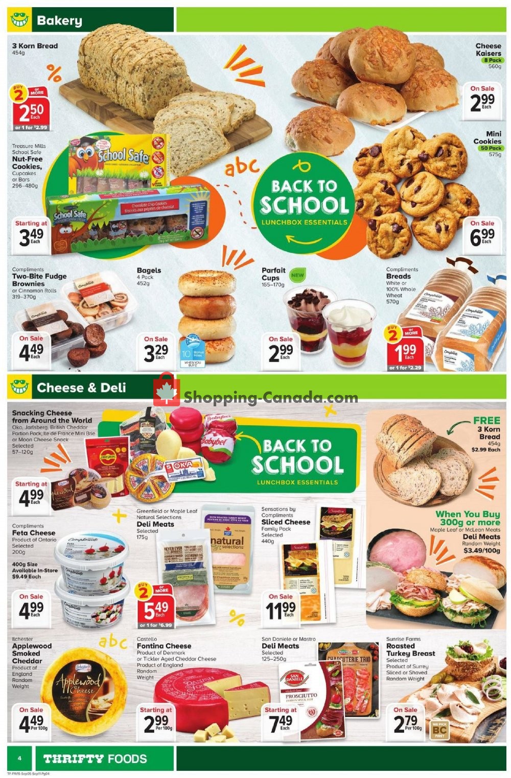 Thrifty Foods flyer from Thursday September 5, 2019 to Wednesday September 11, 2019 - page 4