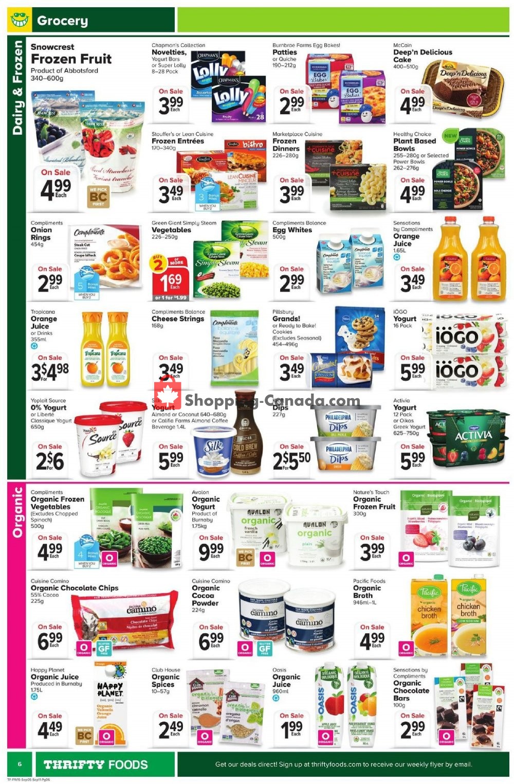 Thrifty Foods flyer from Thursday September 5, 2019 to Wednesday September 11, 2019 - page 6