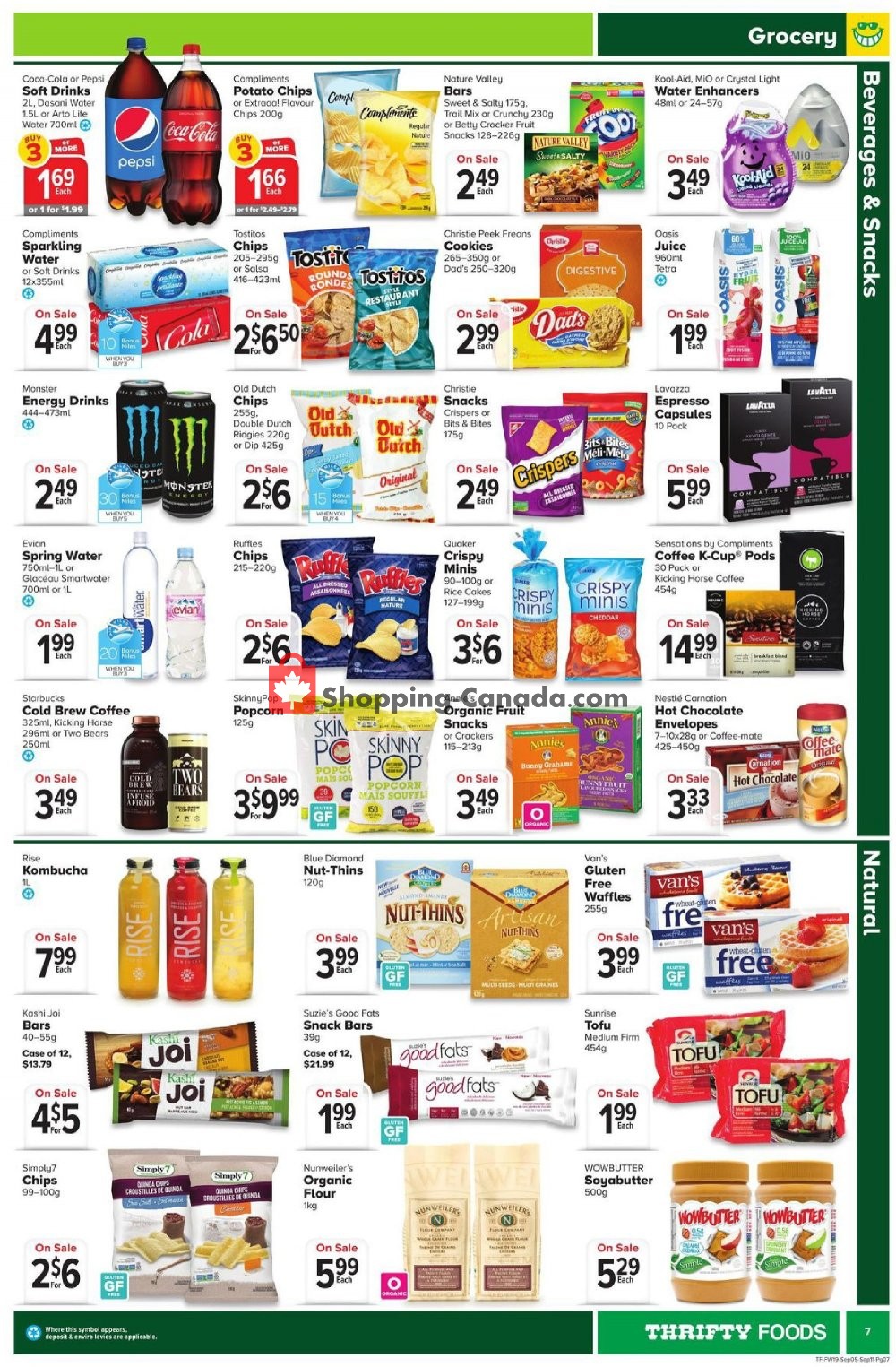 Thrifty Foods flyer from Thursday September 5, 2019 to Wednesday September 11, 2019 - page 7