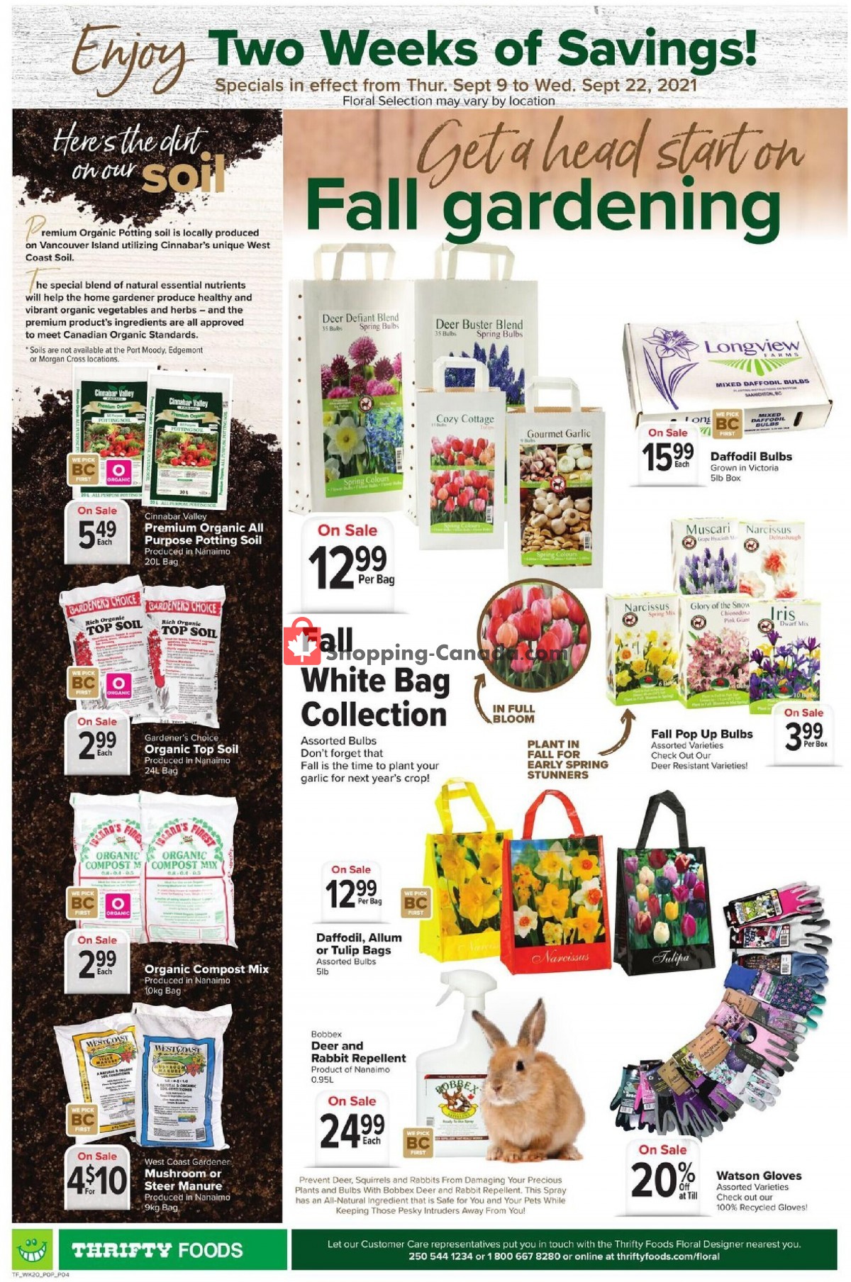 Thrifty Foods flyer from Thursday September 9, 2021 to Wednesday September 15, 2021 - page 17