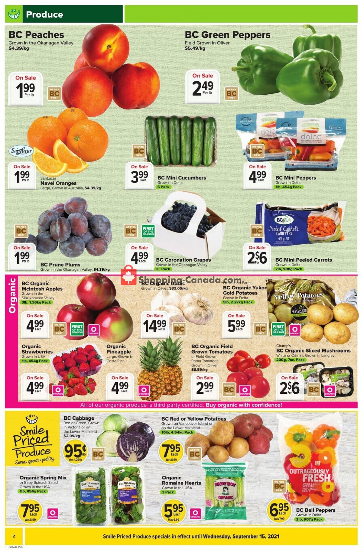 Thrifty Foods flyer from Thursday September 9, 2021 to Wednesday September 15, 2021 - page 2