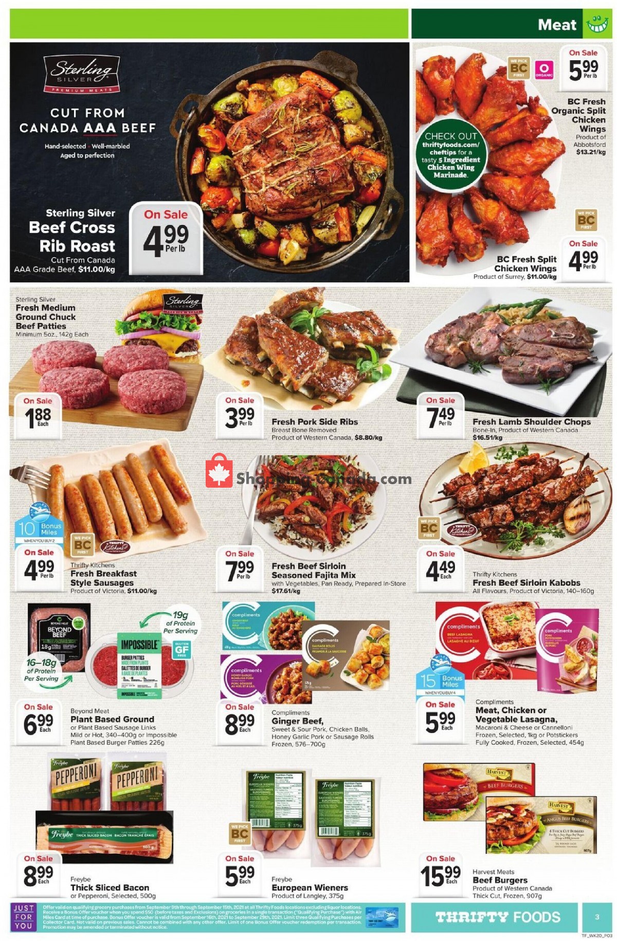 Thrifty Foods flyer from Thursday September 9, 2021 to Wednesday September 15, 2021 - page 4