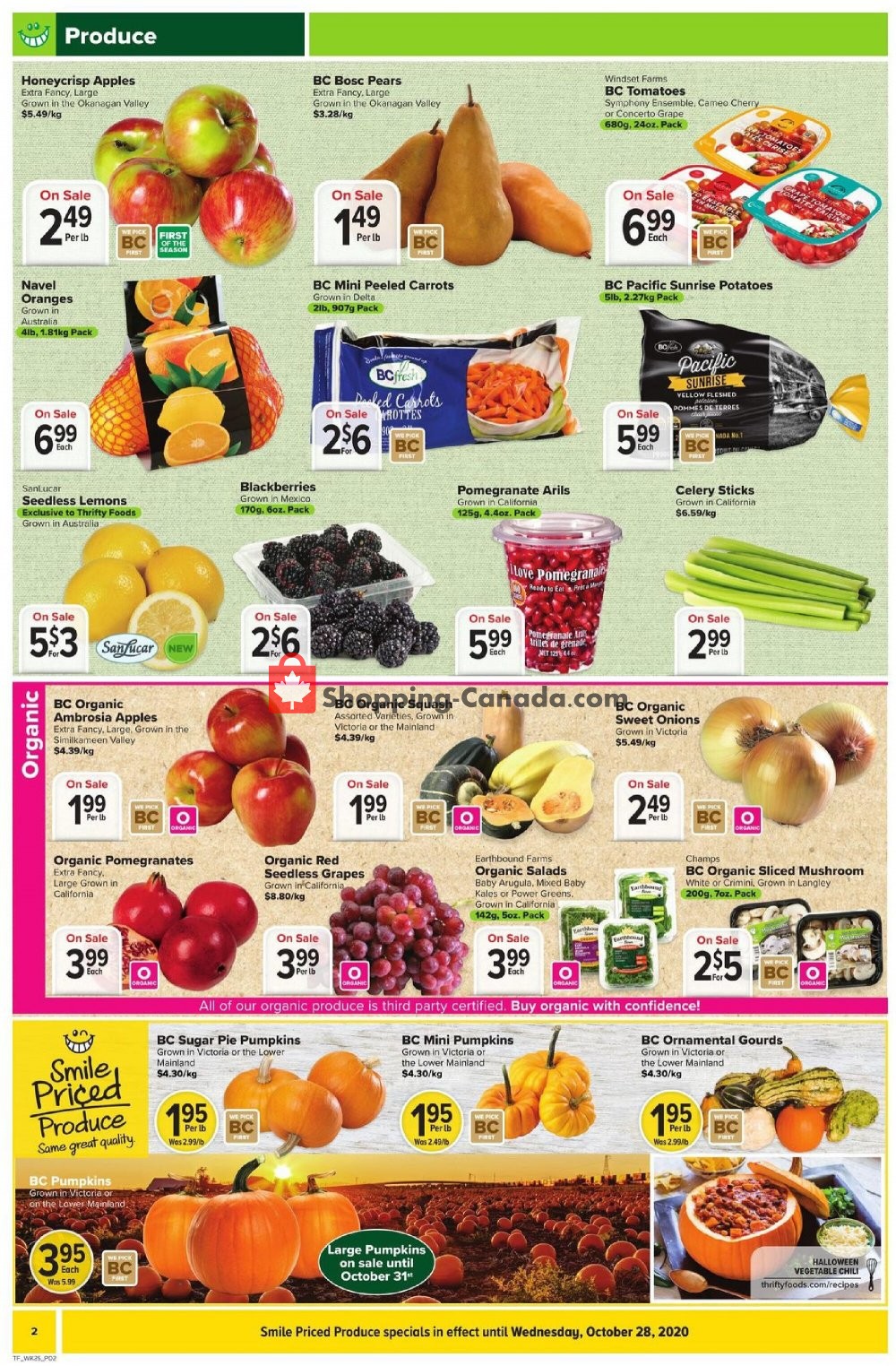 Thrifty Foods flyer from Thursday October 15, 2020 to Wednesday October 21, 2020 - page 2