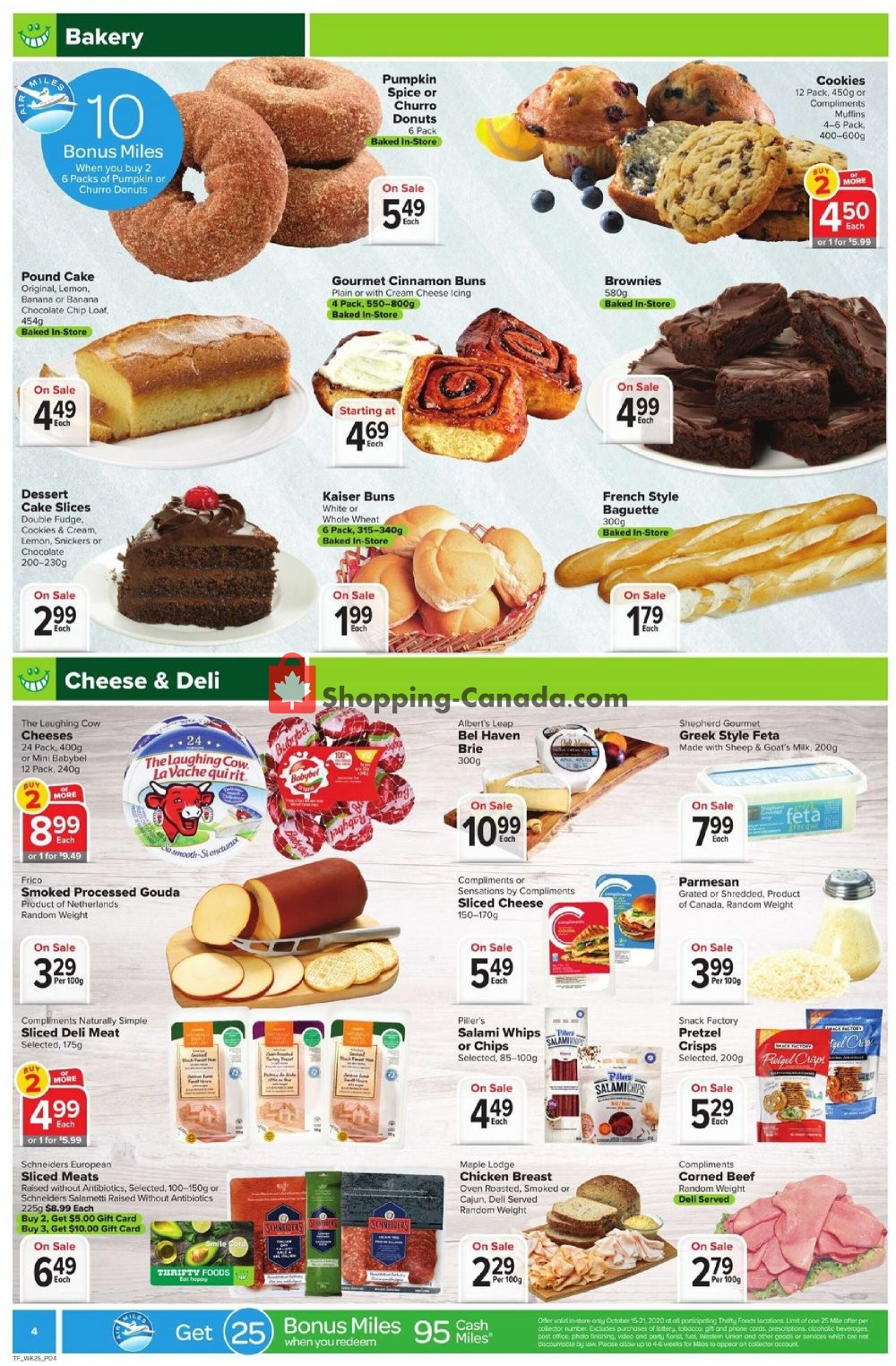 Thrifty Foods flyer from Thursday October 15, 2020 to Wednesday October 21, 2020 - page 4