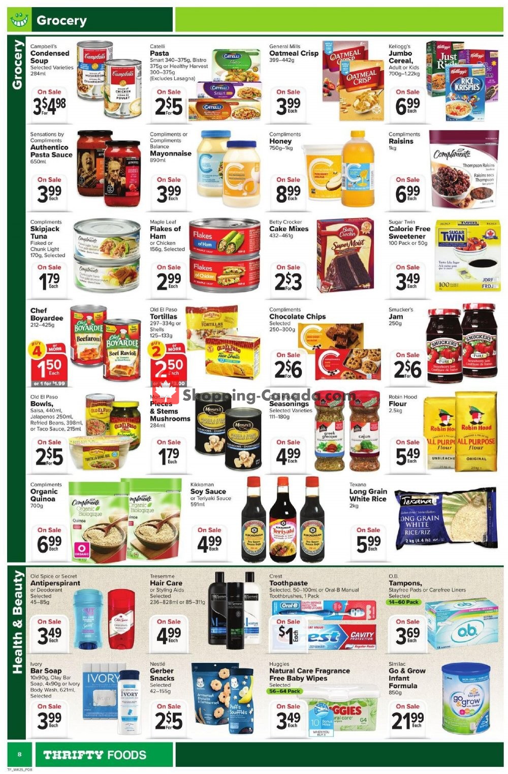 Thrifty Foods flyer from Thursday October 15, 2020 to Wednesday October 21, 2020 - page 8