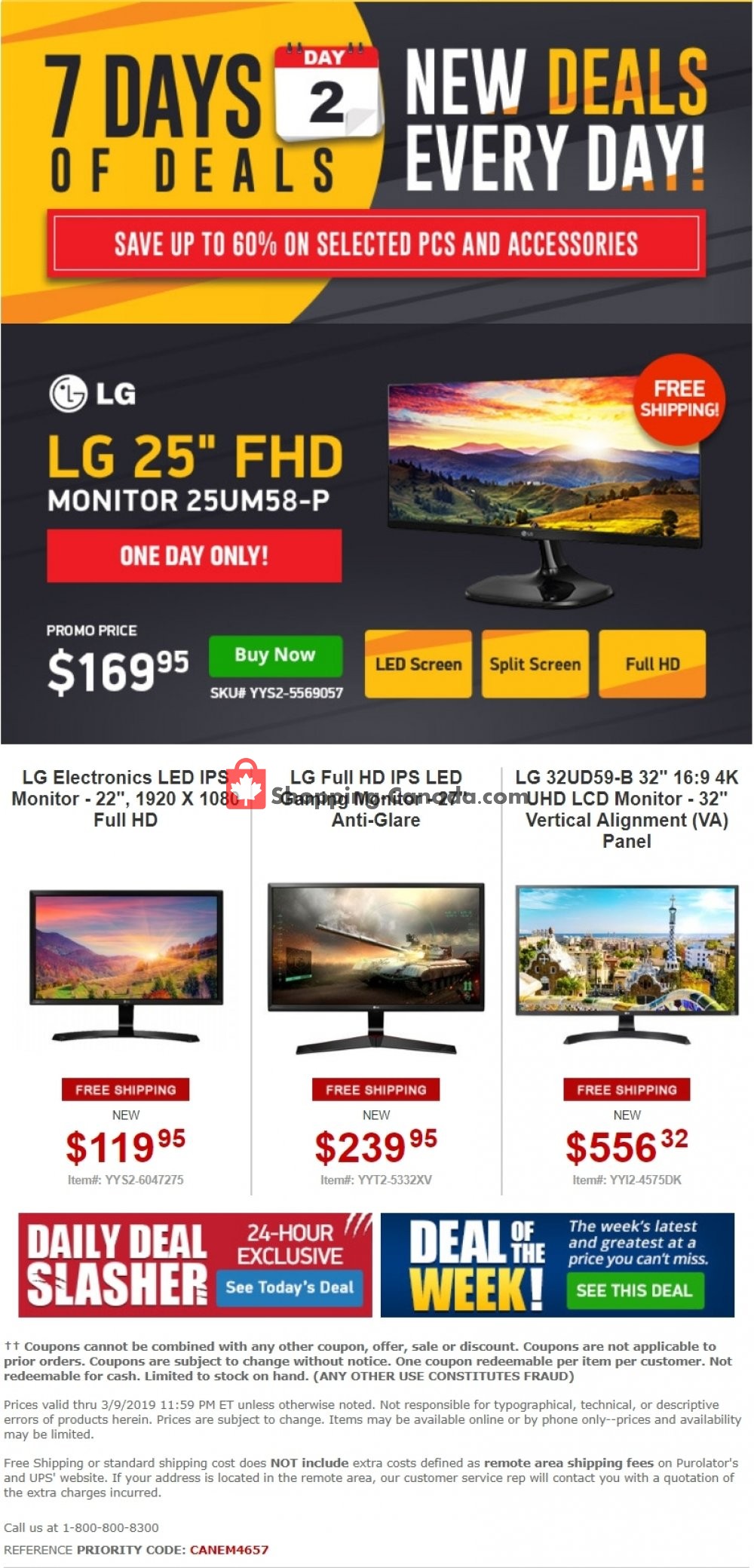 Tiger Direct flyer from Saturday March 9, 2019 to Saturday March 9, 2019 - page 1