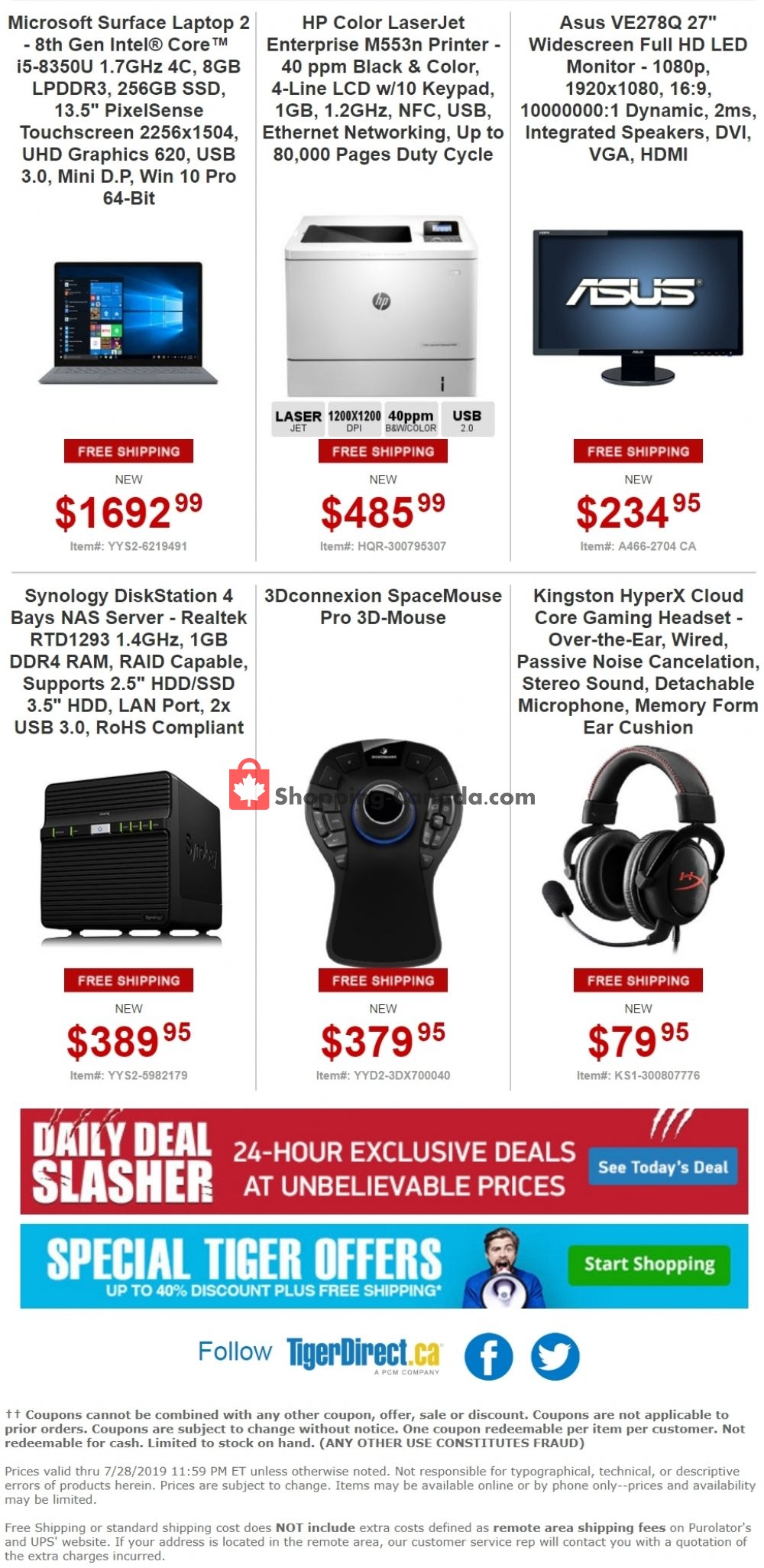 Tiger Direct flyer from Monday July 22, 2019 to Sunday July 28, 2019 - page 2