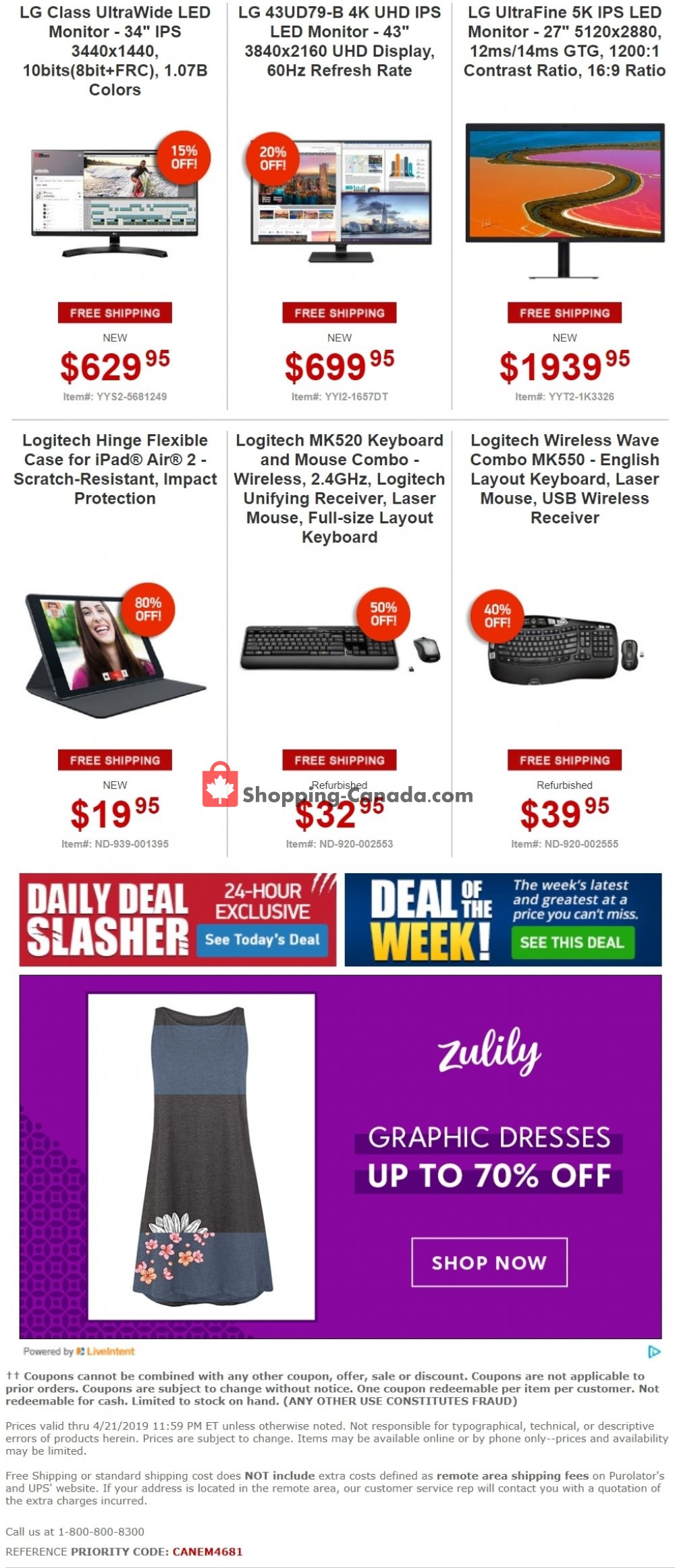 Tiger Direct flyer from Friday April 19, 2019 to Sunday April 21, 2019 - page 2