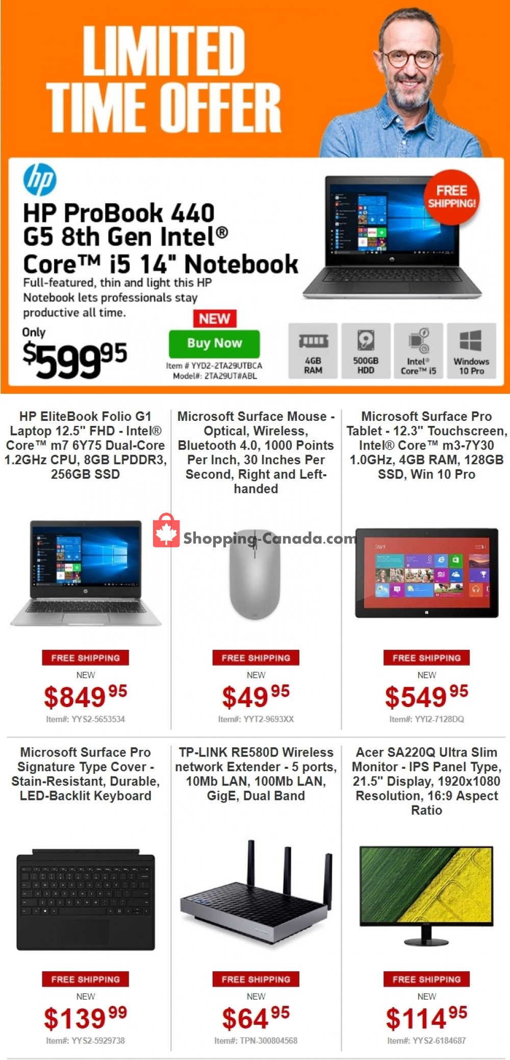 Tiger Direct flyer from Sunday May 5, 2019 to Thursday May 9, 2019 - page 1