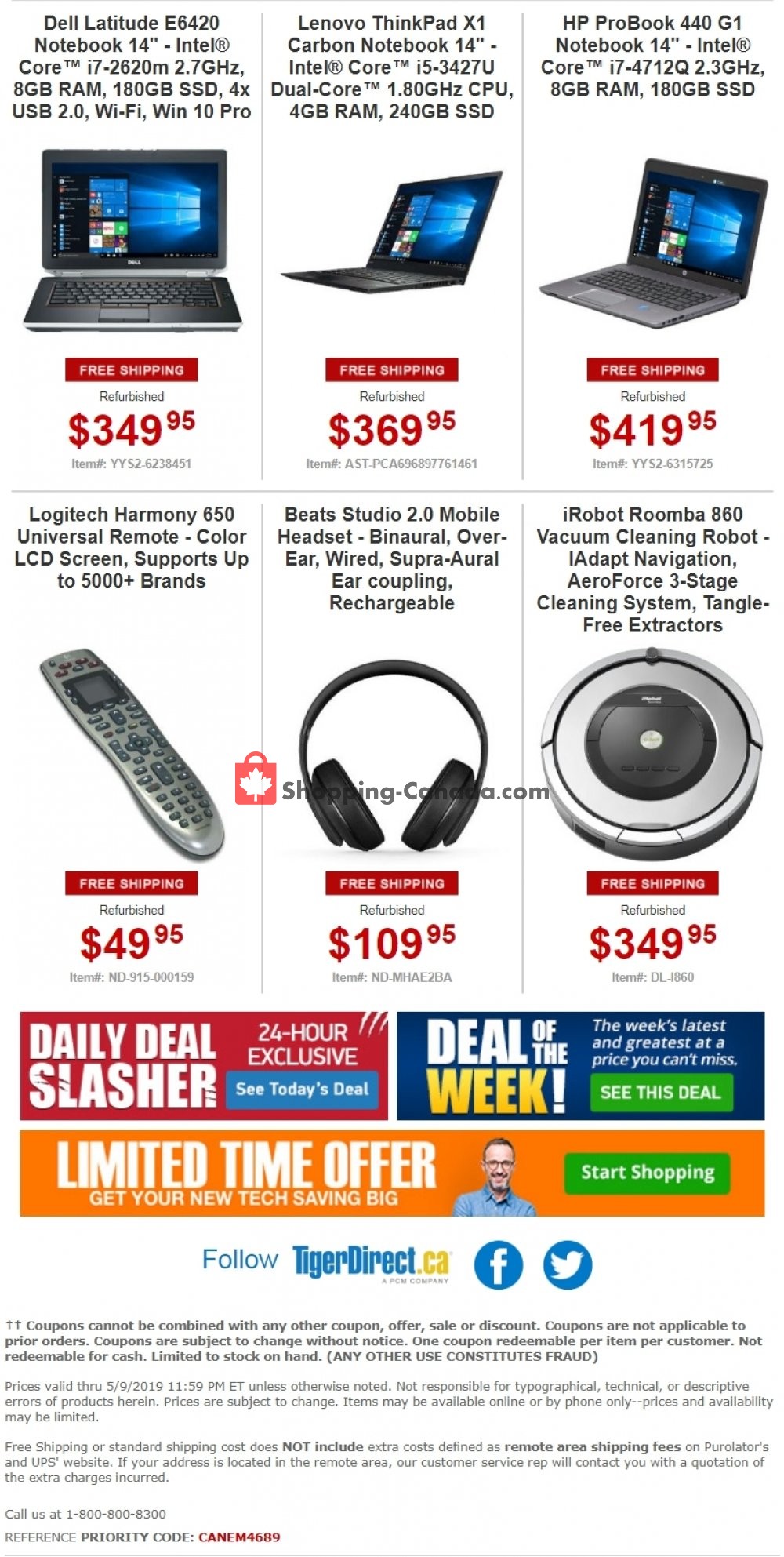 Tiger Direct flyer from Thursday May 9, 2019 to Thursday May 9, 2019 - page 2