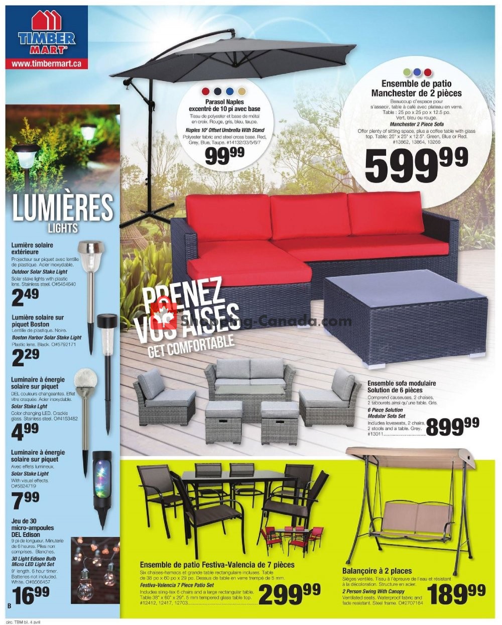 Timber Mart flyer from Thursday April 4, 2019 to Wednesday April 17, 2019 - page 2