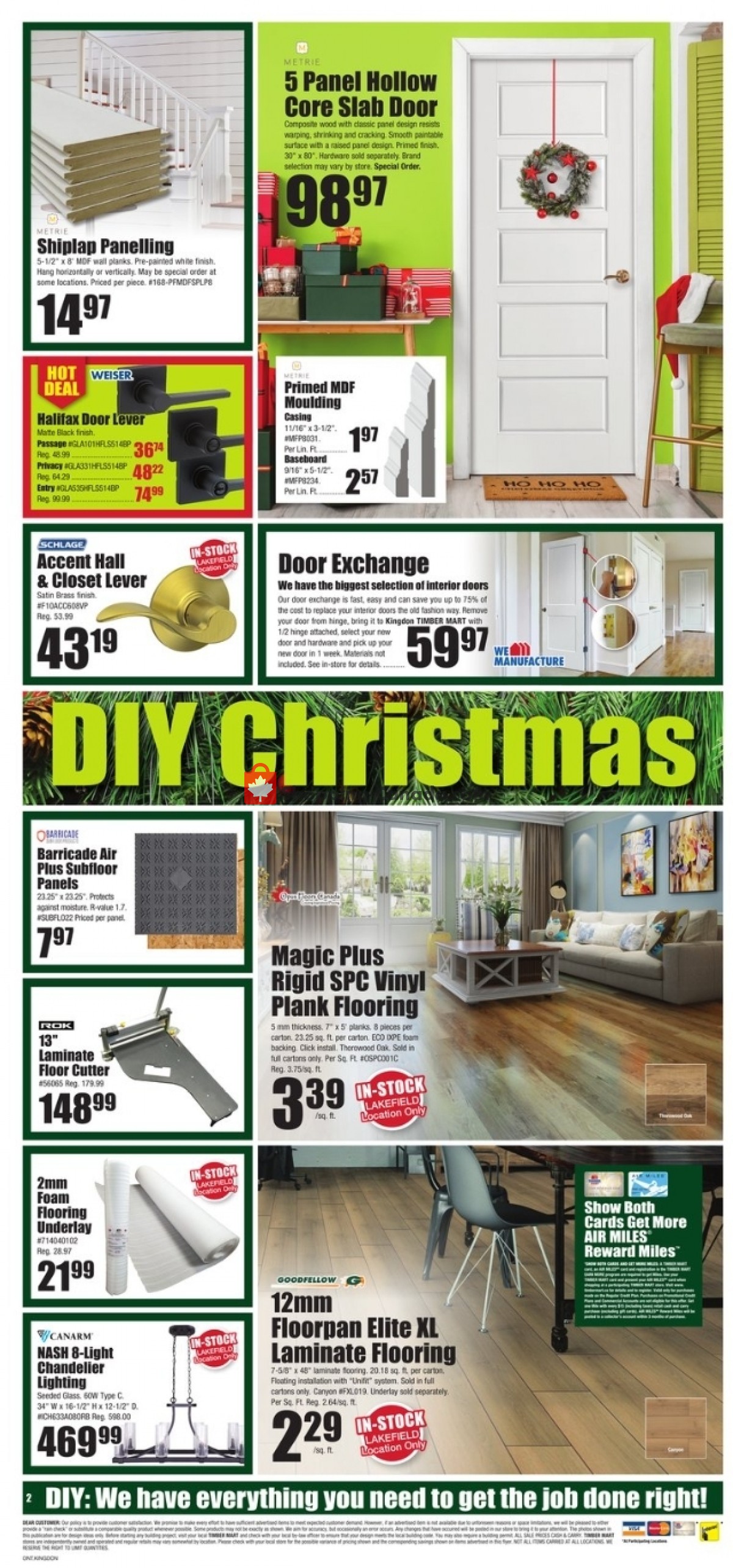 Timber Mart flyer from Wednesday November 29, 2023 to Sunday December 24, 2023 - page 2