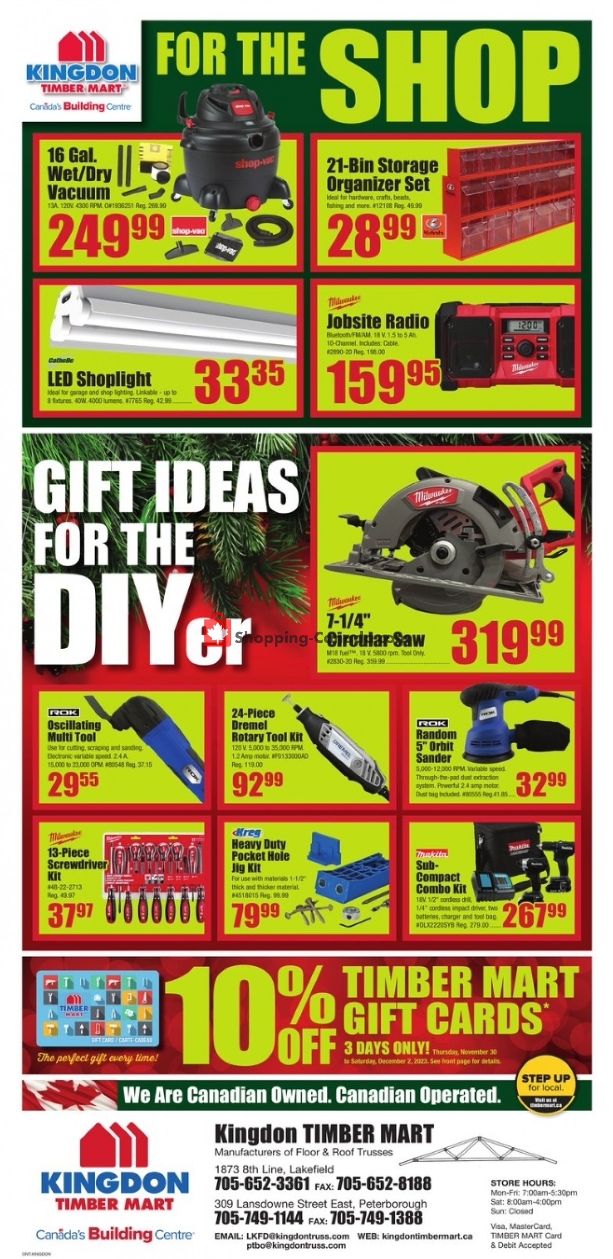 Timber Mart flyer from Wednesday November 29, 2023 to Sunday December 24, 2023 - page 4