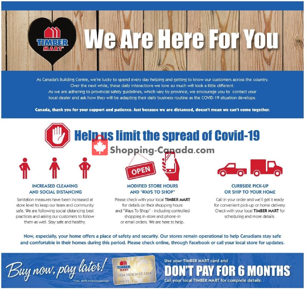 Timber Mart flyer from Wednesday July 8, 2020 to Sunday July 19, 2020 - page 10